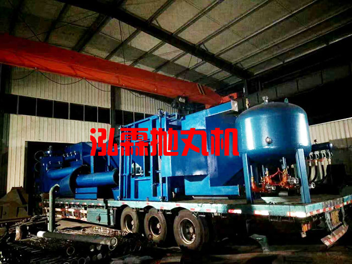 5噸樹脂砂生產線發(fā)貨現場